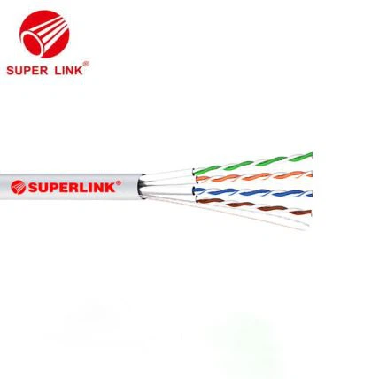 4 جفت RoHS LSZH پی وی سی FTP CAT6A