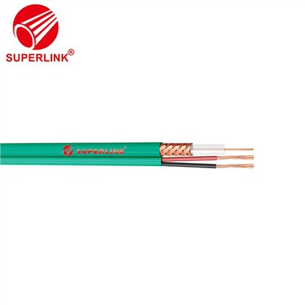 اتصال کابل KX6 +2C قیمت کارخانه با کیفیت بالا ویدئو امنیت صوتی